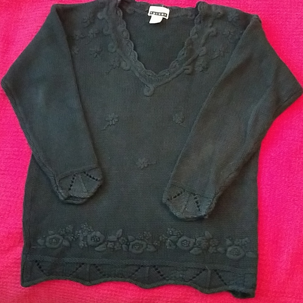 Express black sweater